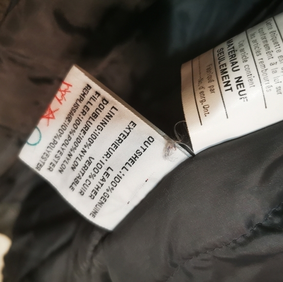 THE Old Mill Grey Leather Jacket - Picture 5 of 5